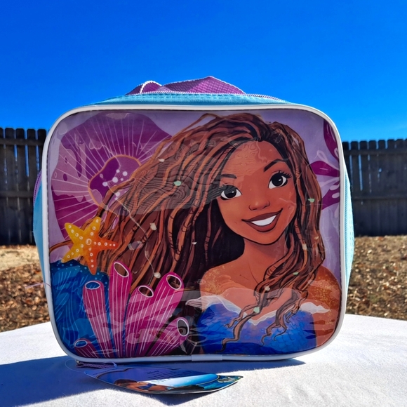 Disney The Little Mermaid 2-Way Zipper Lunch Bag - Picture 1 of 2